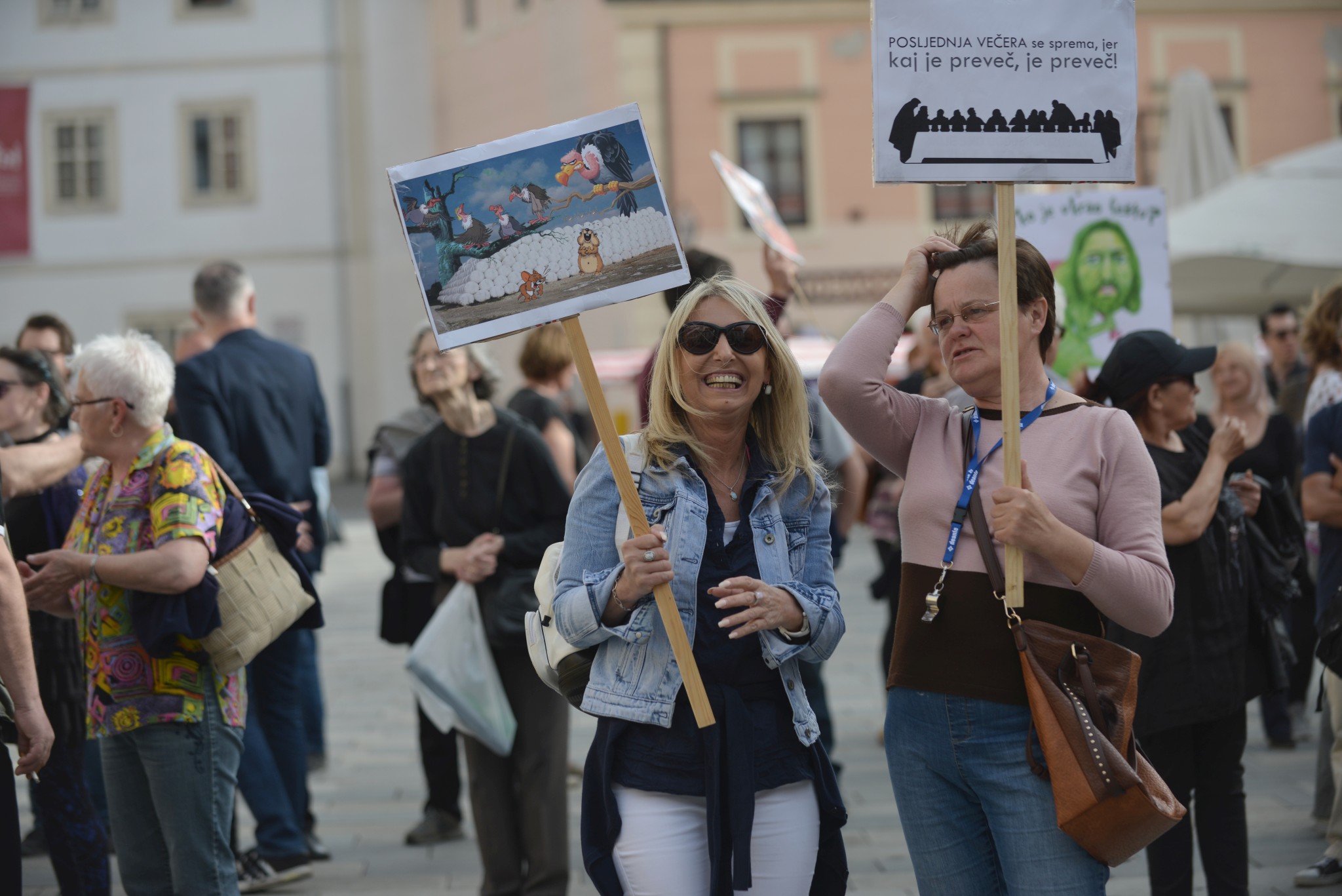 Prosvjed ‘Kaj je preveč, je preveč’ Prosvjed ‘Kaj je preveč, je preveč’