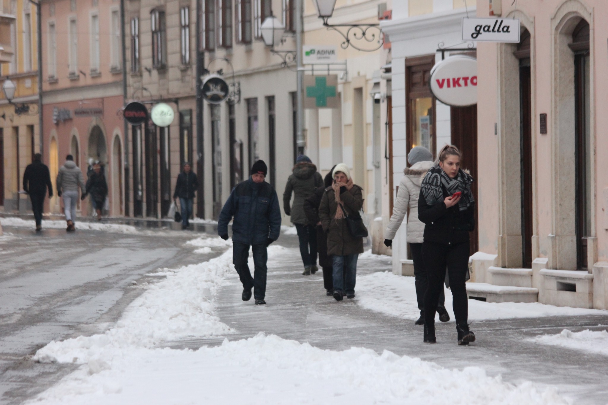 Prvi snijeg 2019., Varaždin