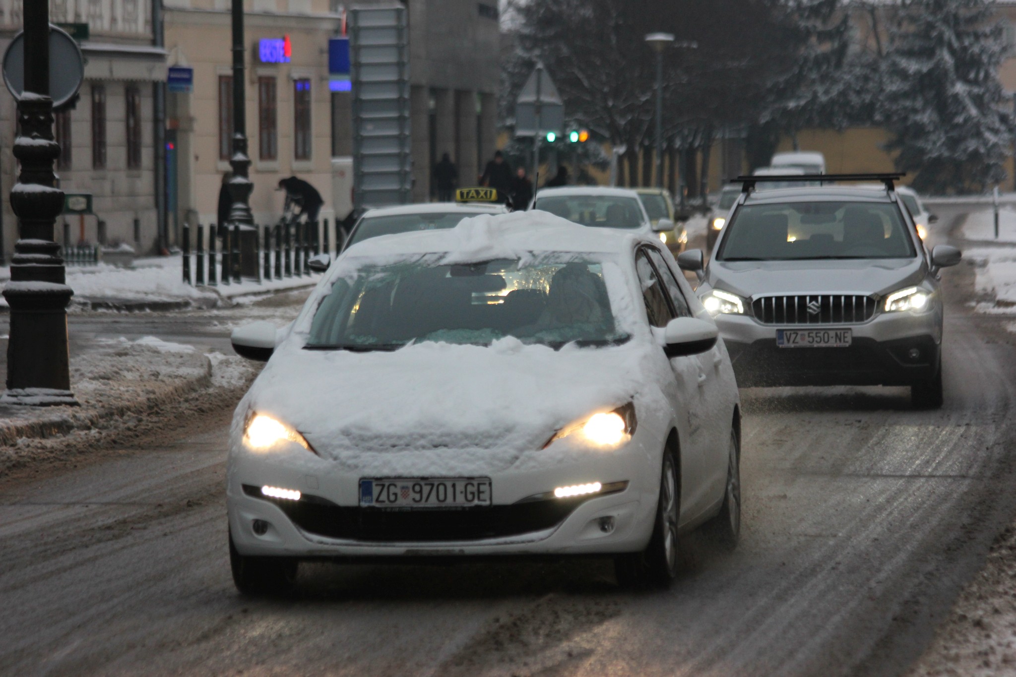 Prvi snijeg 2019., Varaždin