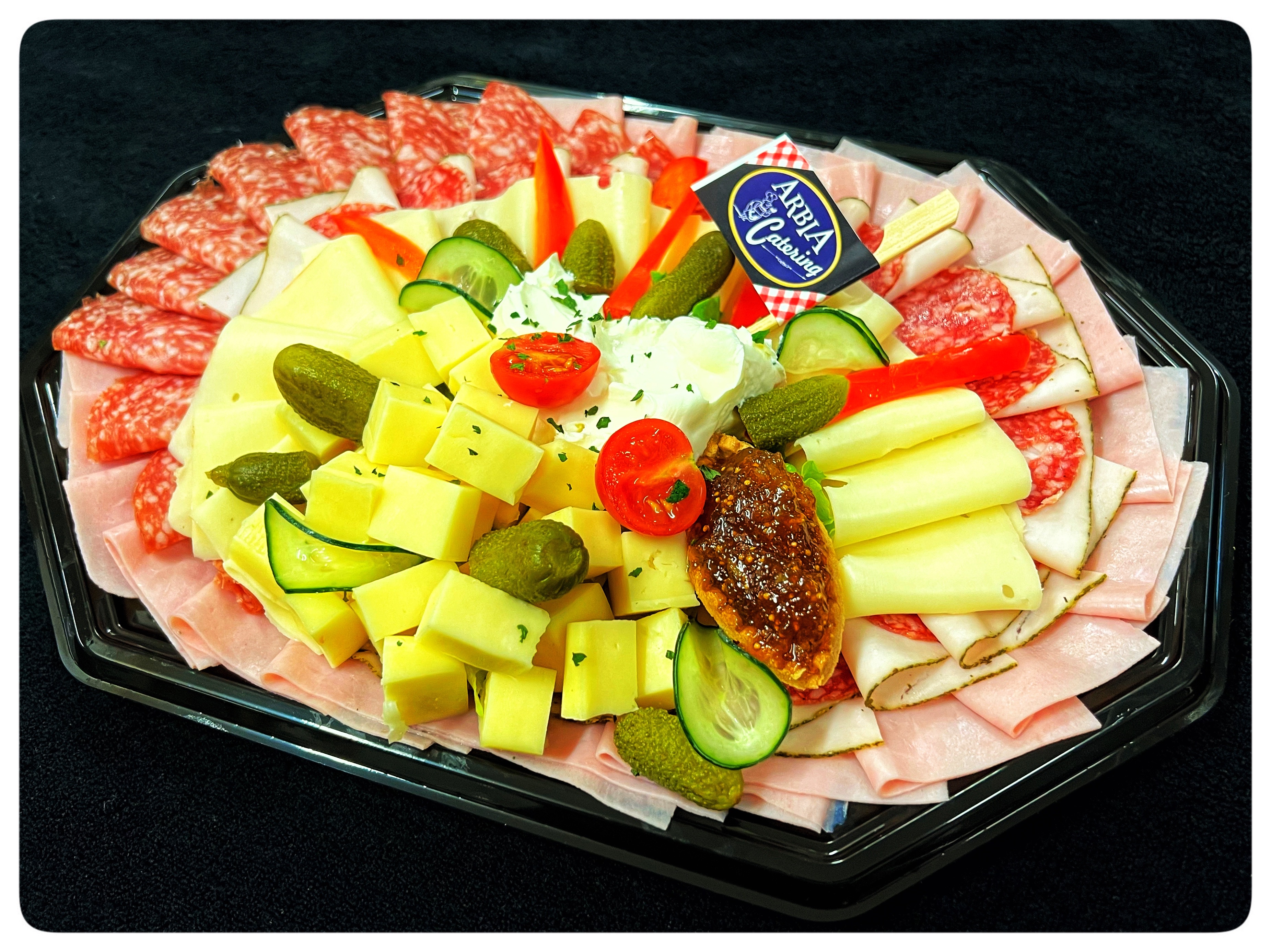 Arbia Catering plate