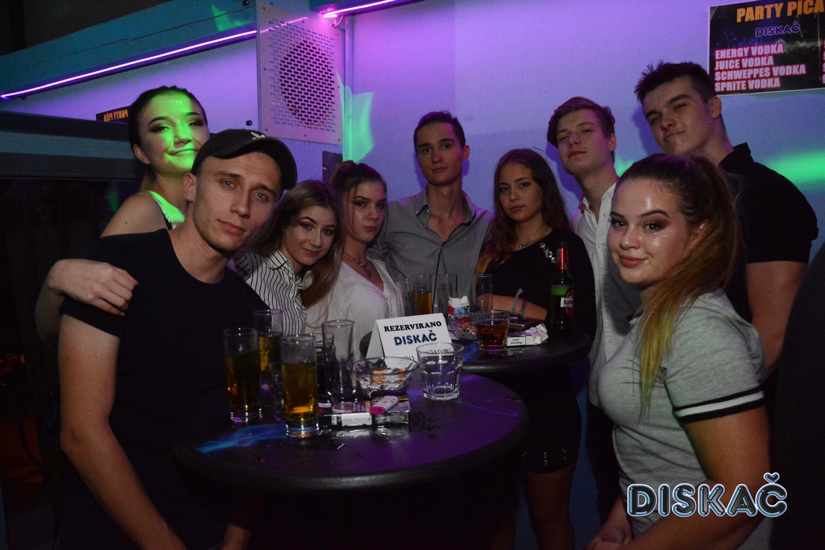 Vodka mix party u varaždinskom Diskaču