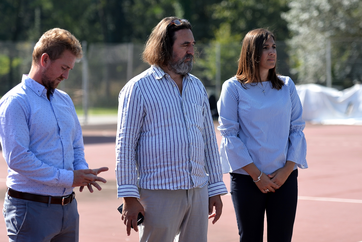 Otvorenje teniskog terena kod varaždinske Arene