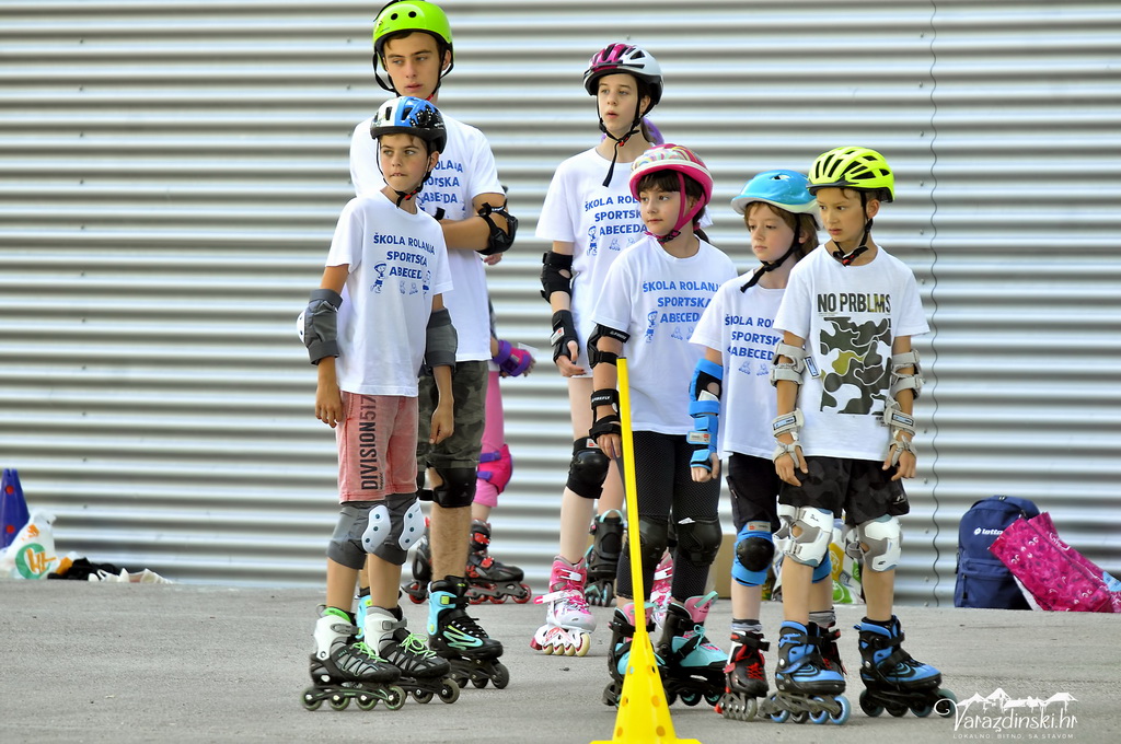 ŠKOLA ROLANJA Oko 130 djece naučilo rolati, s njima po prvi puta i roditelji
