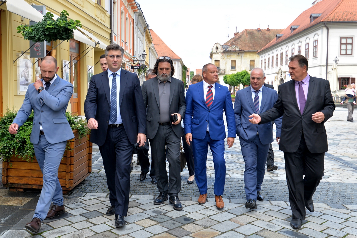 Andrej Plenković u Varaždinu