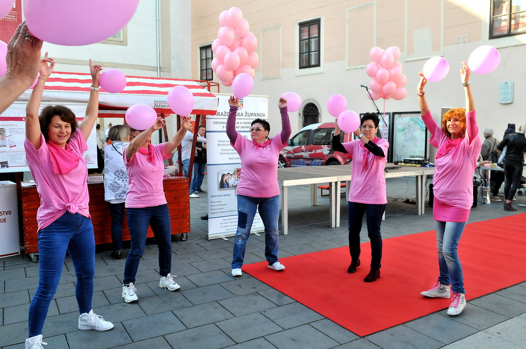 Dan ružičaste vrpce u Varaždinu Dan ružičaste vrpce u Varaždinu