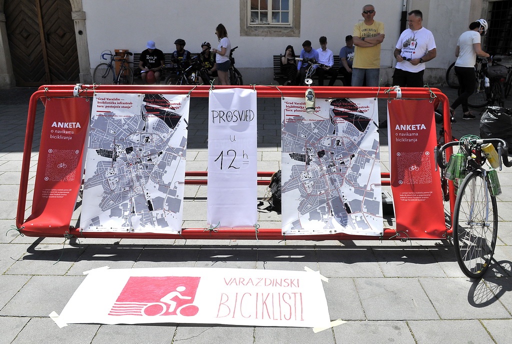Prosvjed ‘Varaždinski biciklisti’ Prosvjed ‘Varaždinski biciklisti’