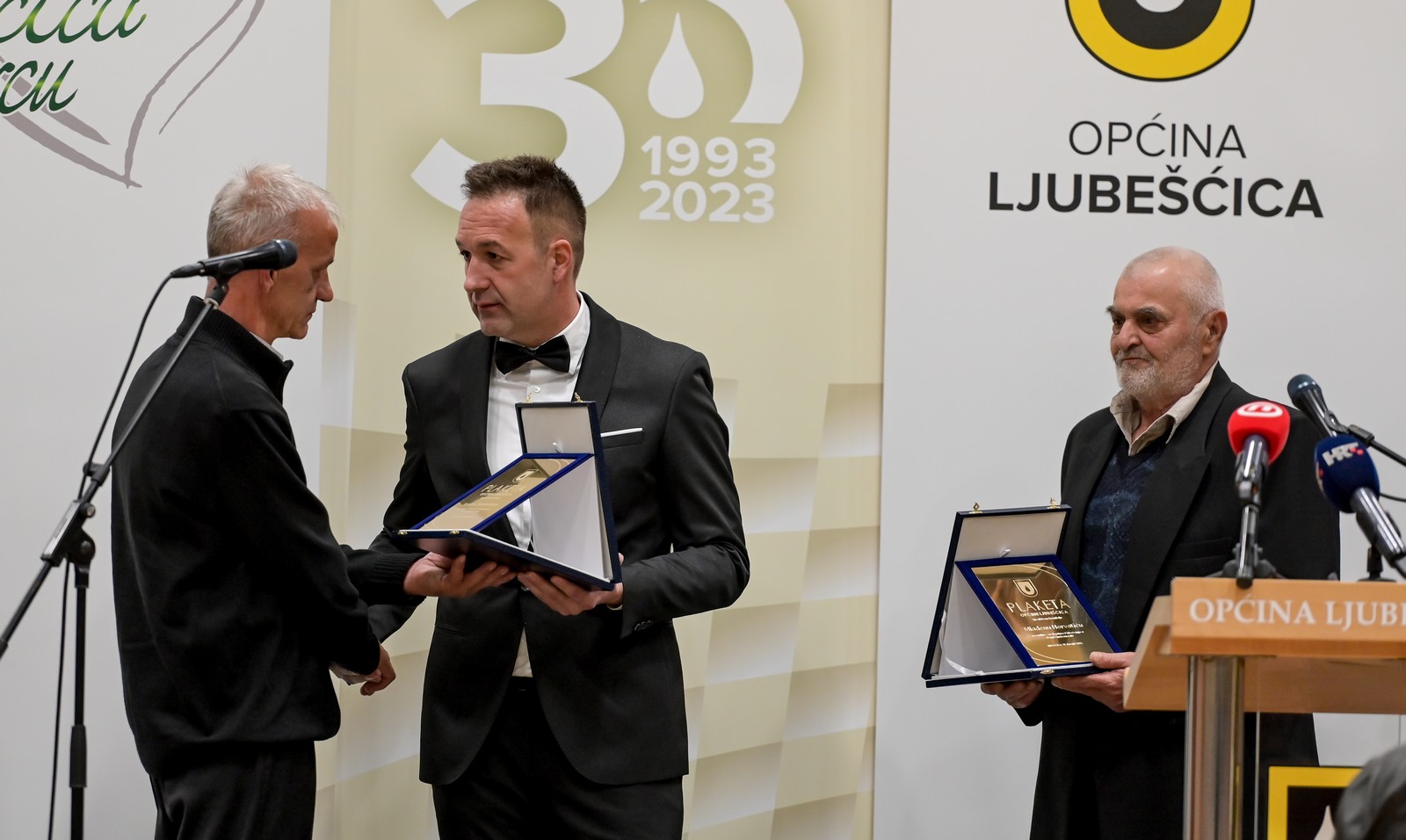 Općina Ljubešćica, Andrej Plenković, Nenad Horvatić