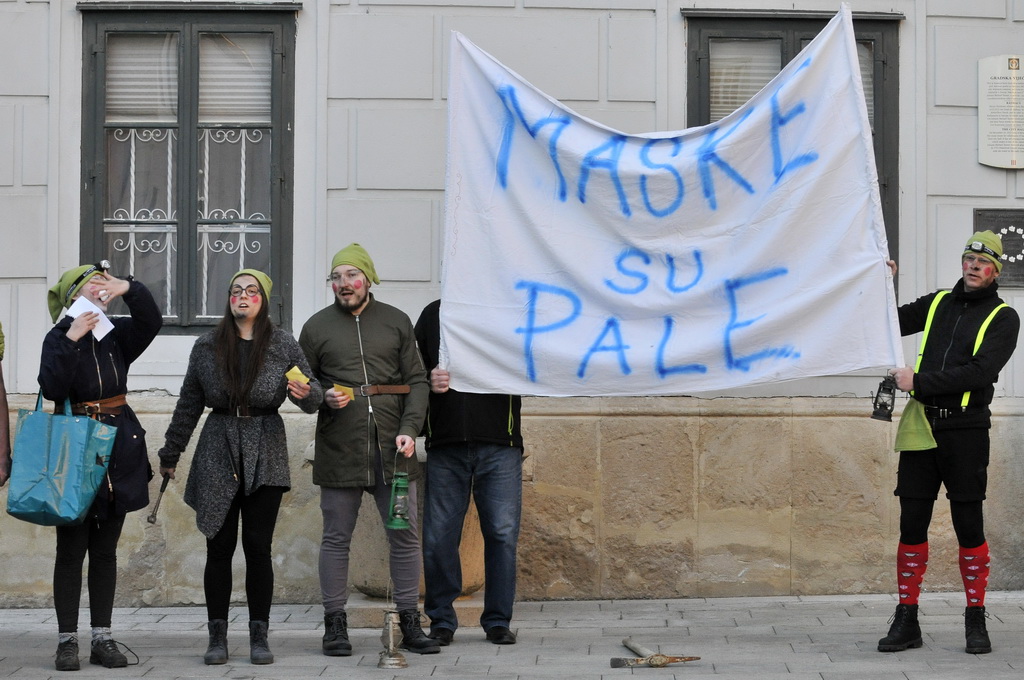Varaždinsko smeće, patuljci, maškare