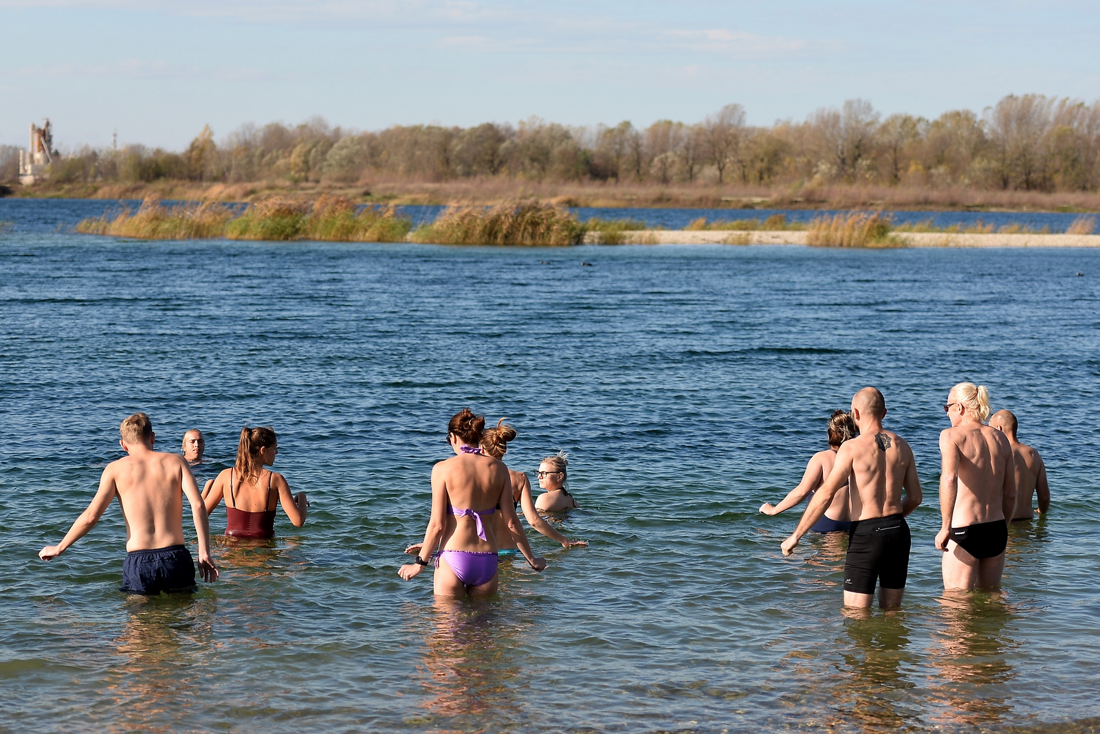 Zimsko kupanje na Aquacityju