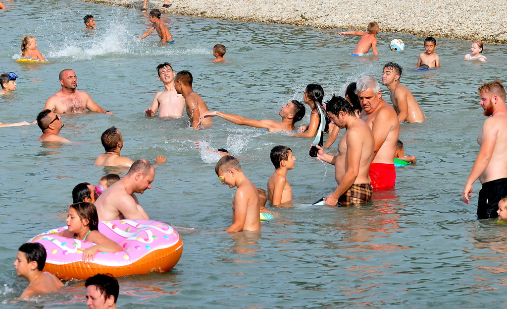 Kupanje Aquacity i Drava 5.8.2018