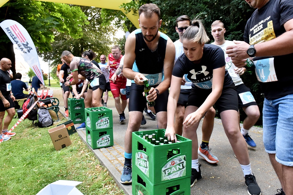 Beer mile, pivska milja