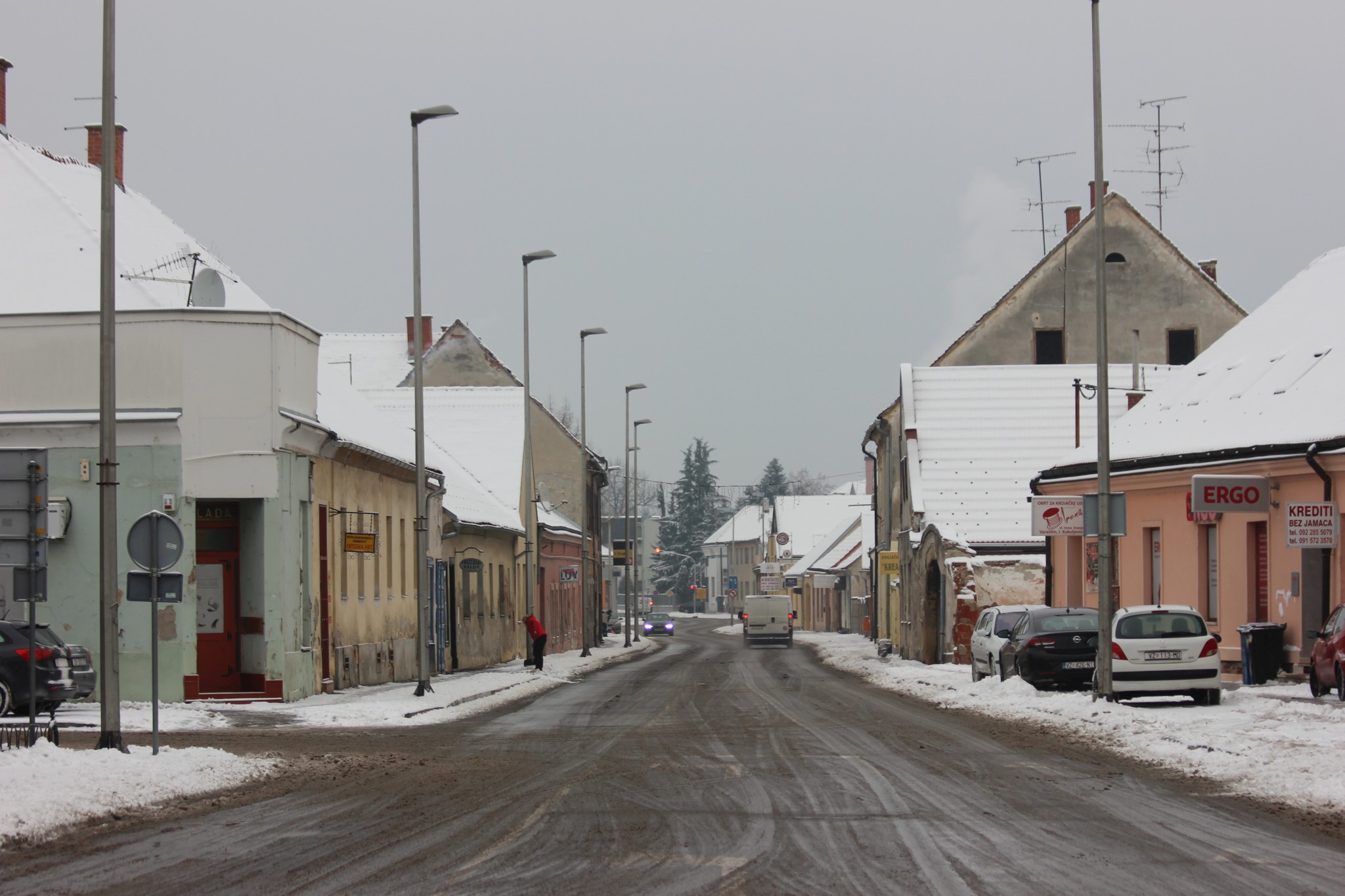 Prvi snijeg 2019., Varaždin