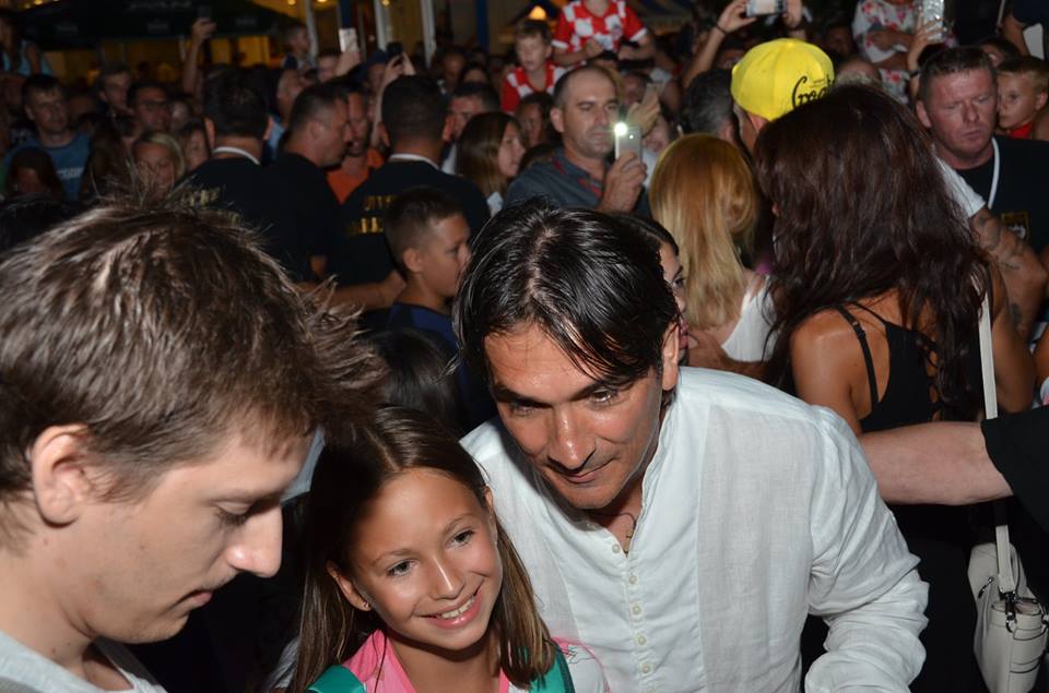 Zlatko Dalić – doček u Novalji