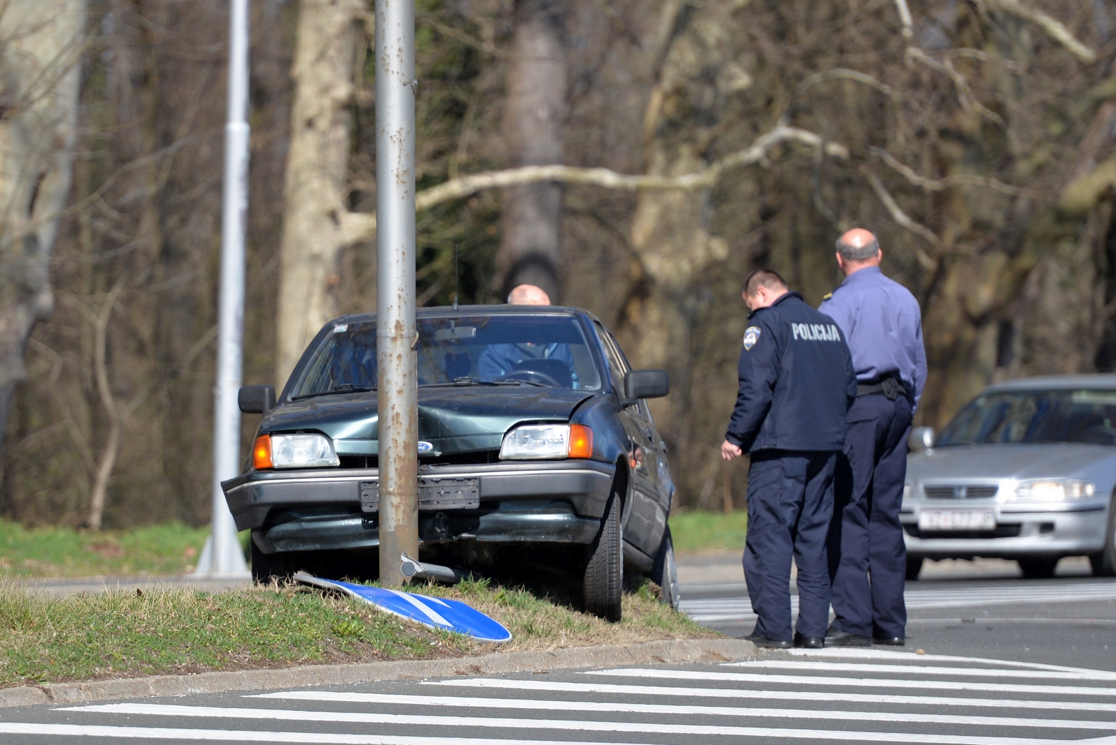 Kod Dravskog mosta, prometna nesreća