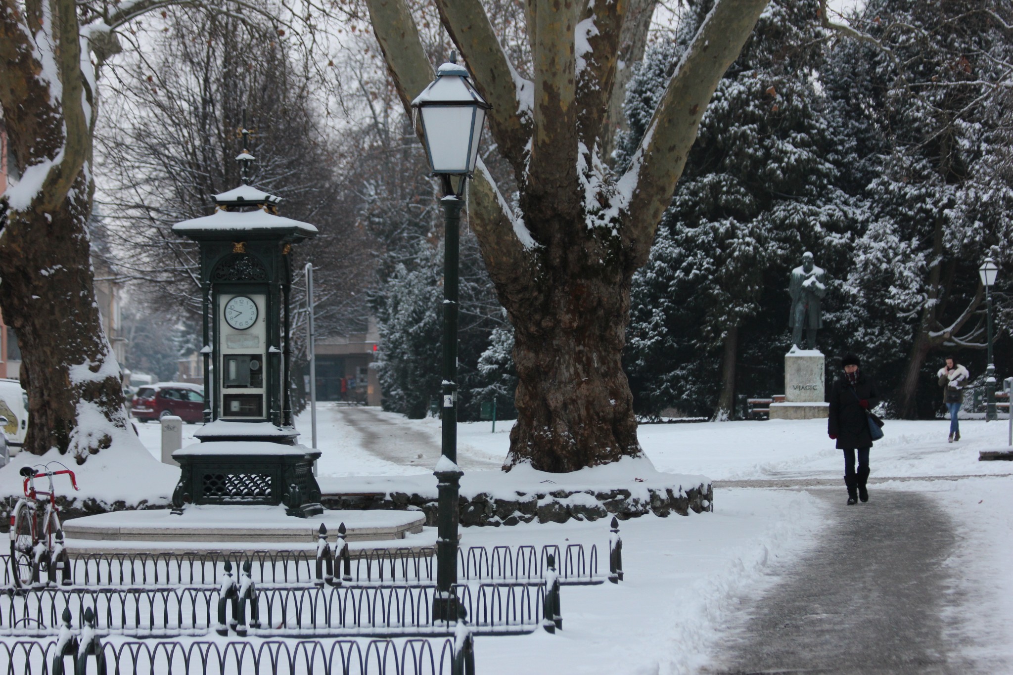 Prvi snijeg 2019., Varaždin