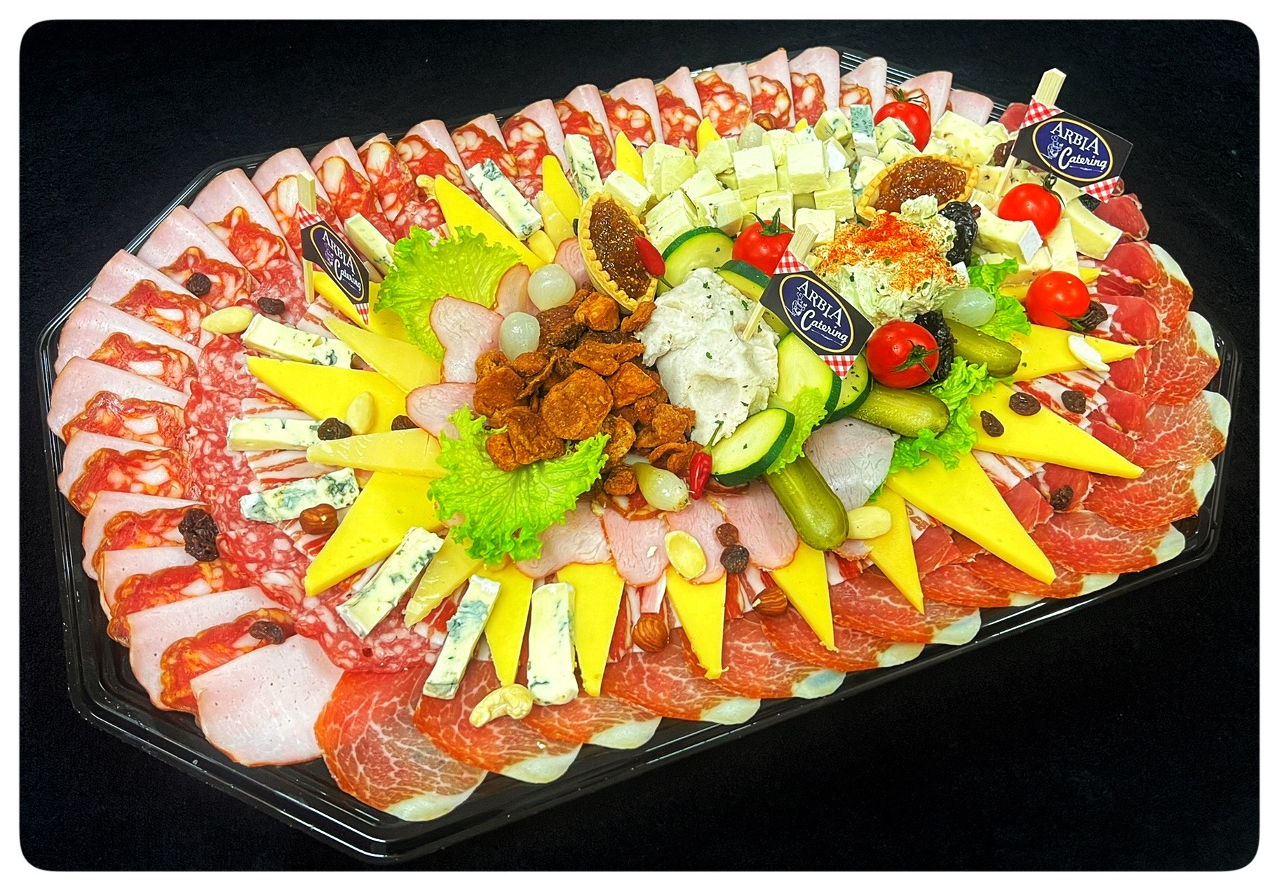 Arbia Catering plate