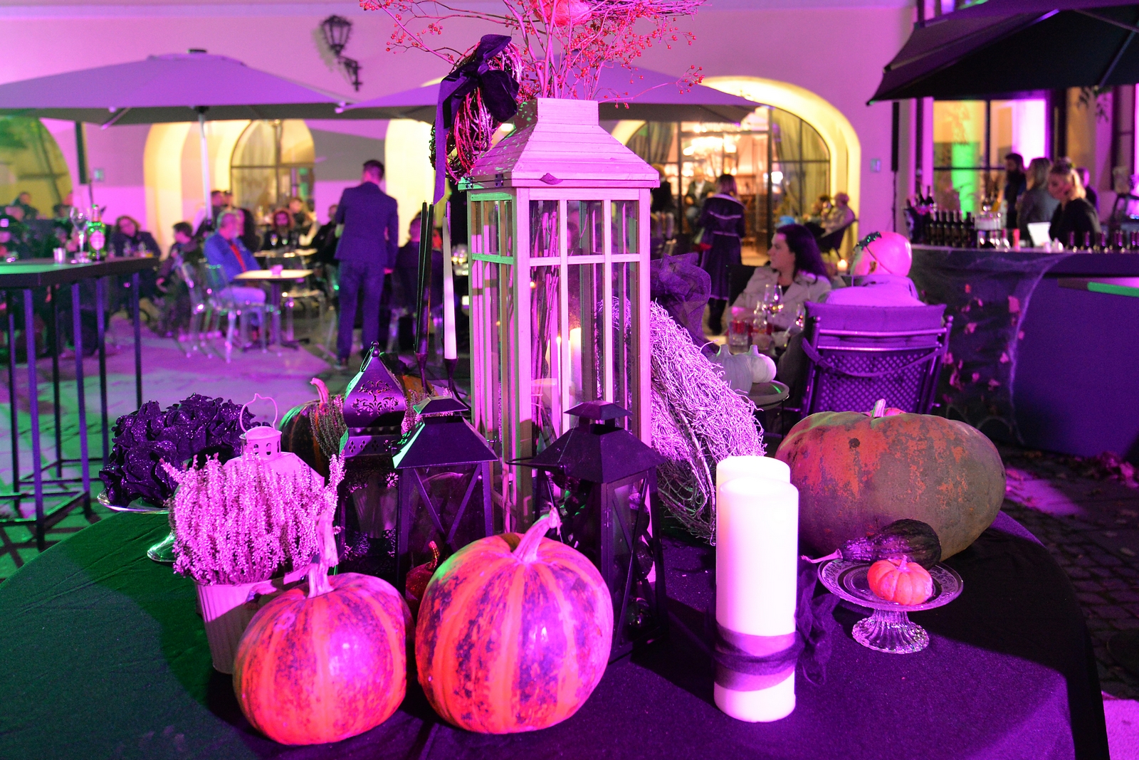 Hallowen party u atriju Županijske palače