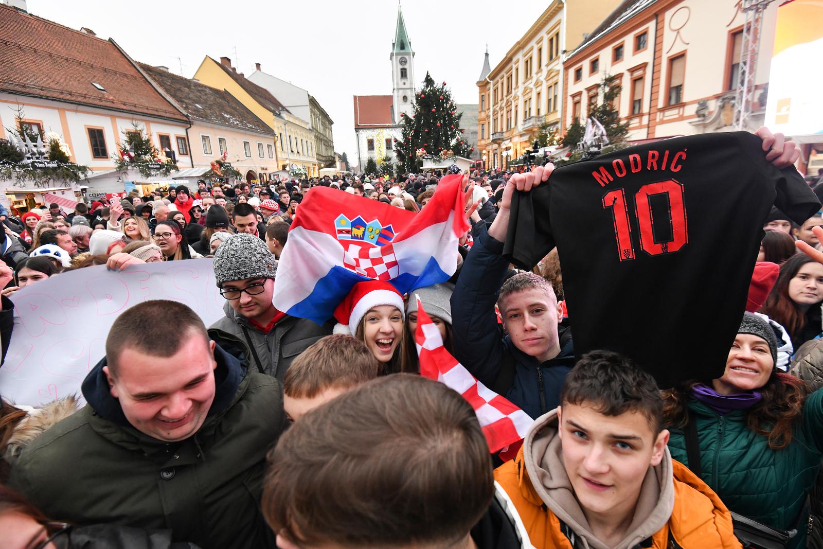 Doček Zlatka Dalića