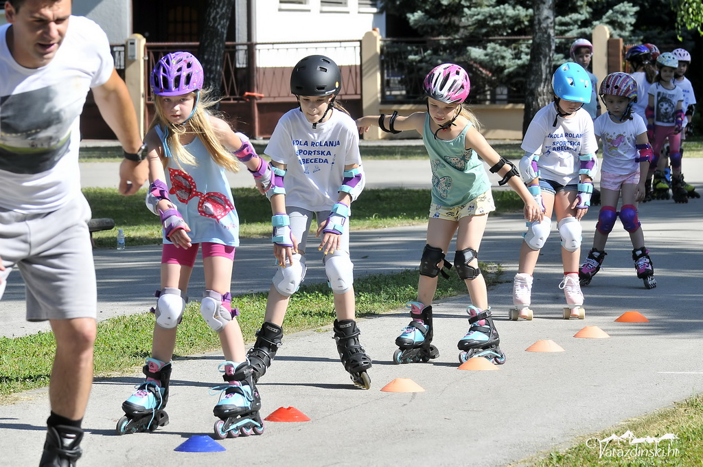ŠKOLA ROLANJA Oko 130 djece naučilo rolati, s njima po prvi puta i roditelji