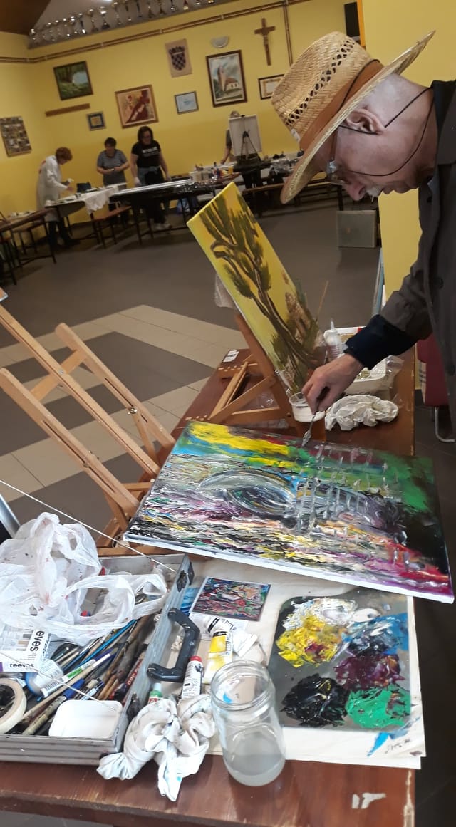 Likovna kolonija u Šćepanju, Breznički Hum