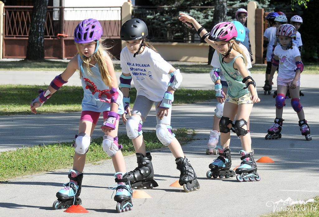 ŠKOLA ROLANJA Oko 130 djece naučilo rolati, s njima po prvi puta i roditelji