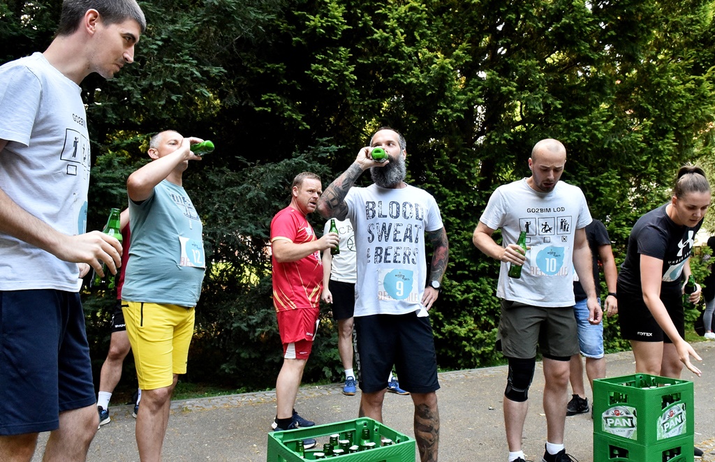 Beer mile, pivska milja