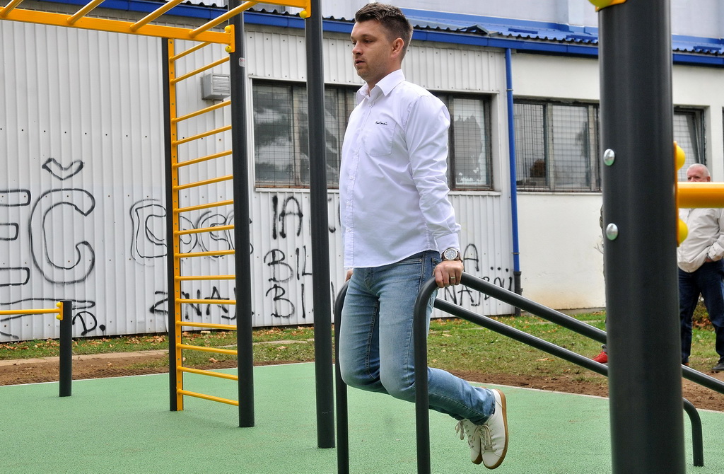 Graberje – otvorenje sporstkih sadržaja, street workout, boćalište 26.10.2018.