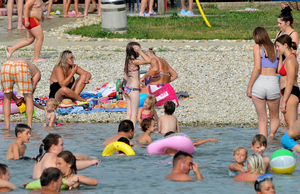 Kupanje Aquacity i Drava 5.8.2018