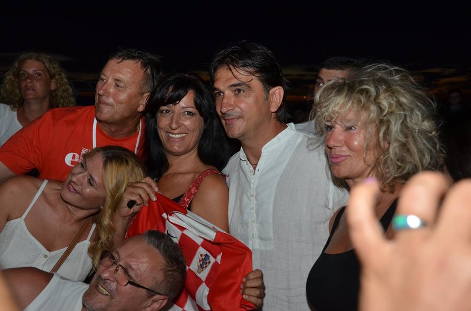 Zlatko Dalić – doček u Novalji