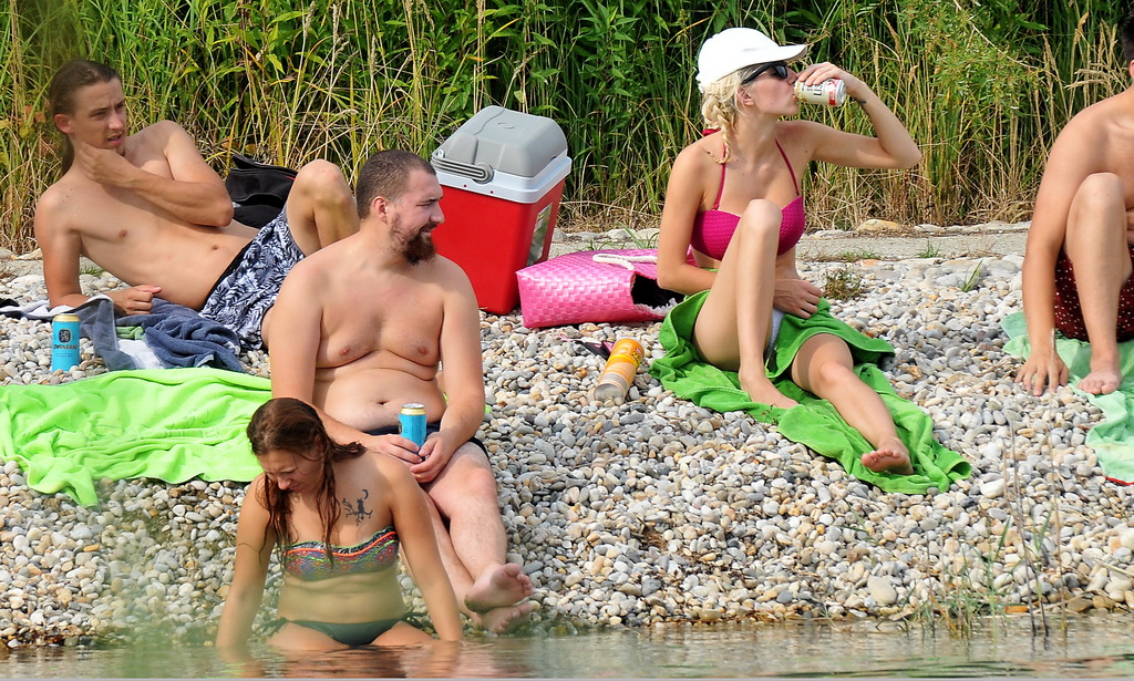Kupanje Aquacity i Drava 5.8.2018