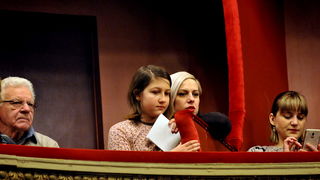 Praizvedba predstave Trojica u Trnju