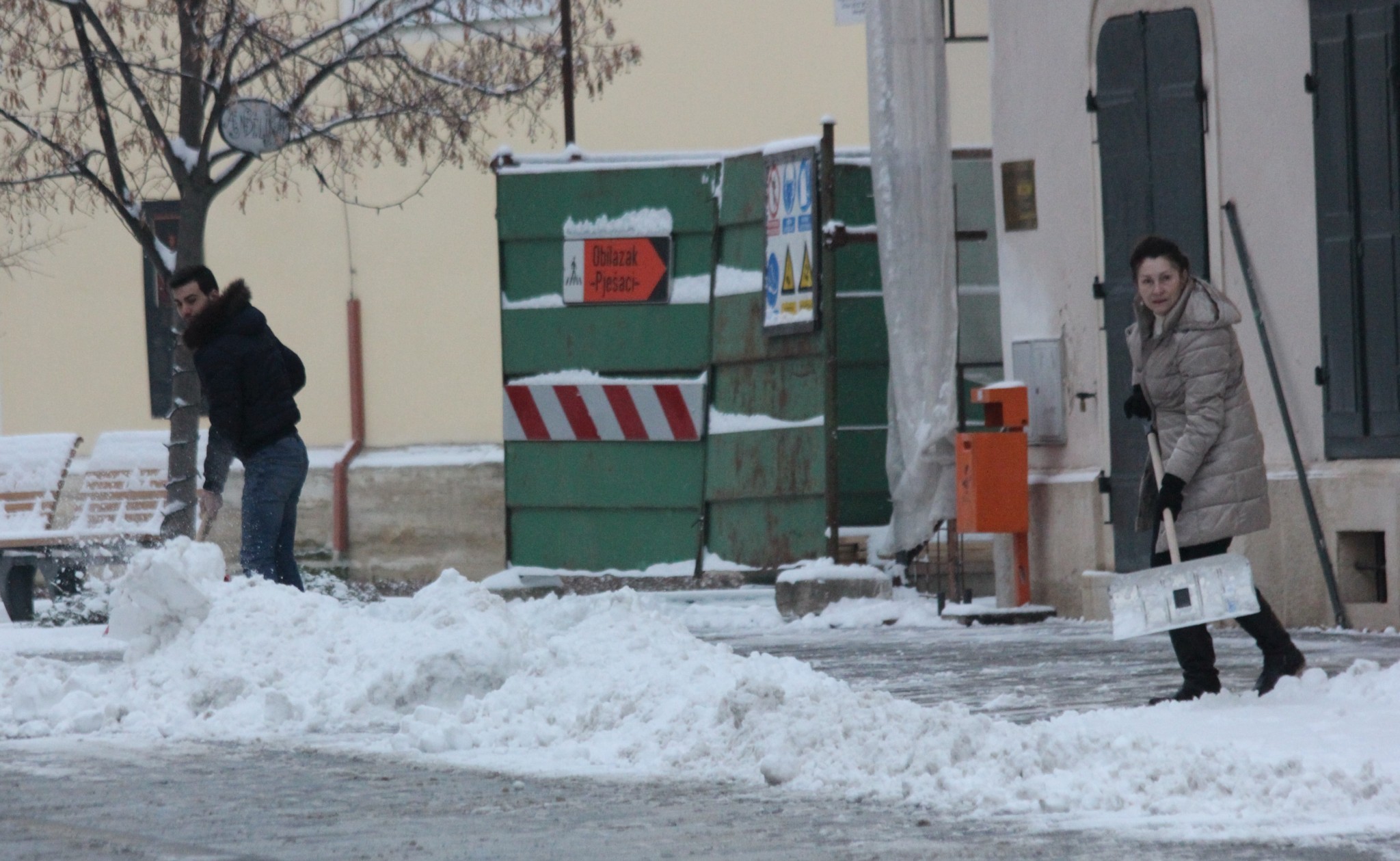 Prvi snijeg 2019., Varaždin