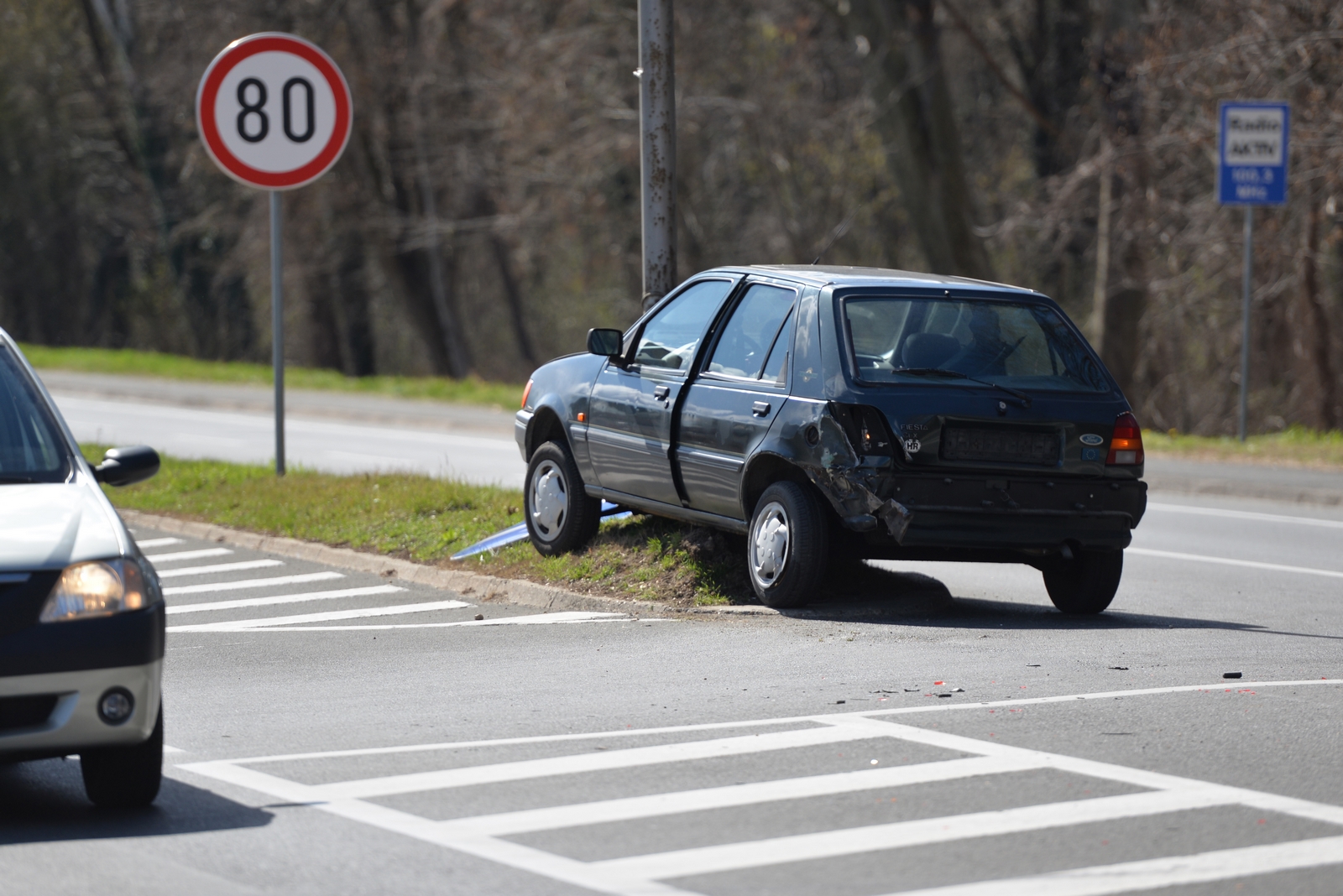 Kod Dravskog mosta, prometna nesreća