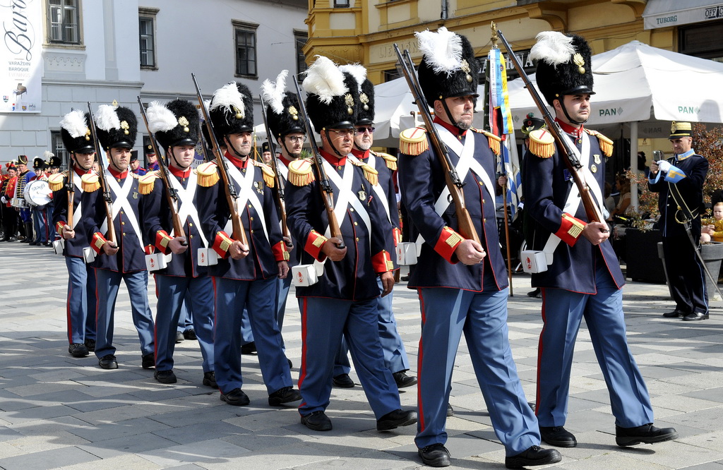 Varaždinska građanska garda – mimohod