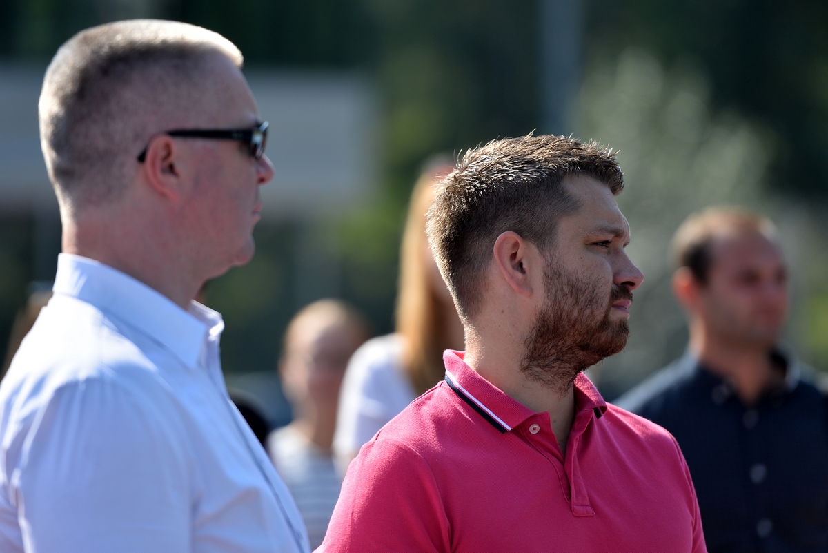 Otvorenje teniskog terena kod varaždinske Arene