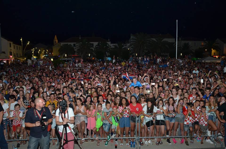 Zlatko Dalić – doček u Novalji