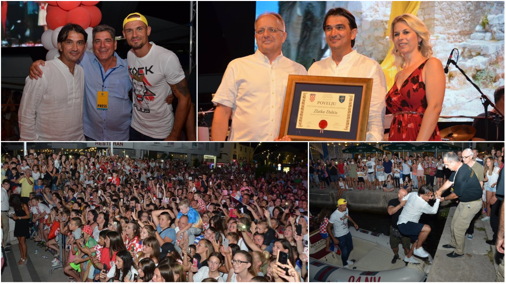 Zlatko Dalić – doček u Novalji