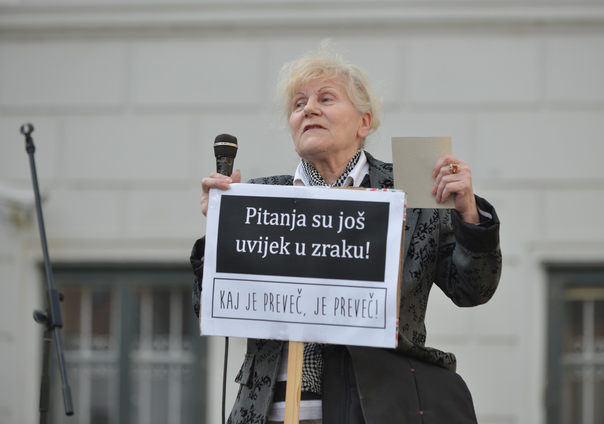 Prosvjed ‘Kaj je preveč, je preveč’ Prosvjed ‘Kaj je preveč, je preveč’