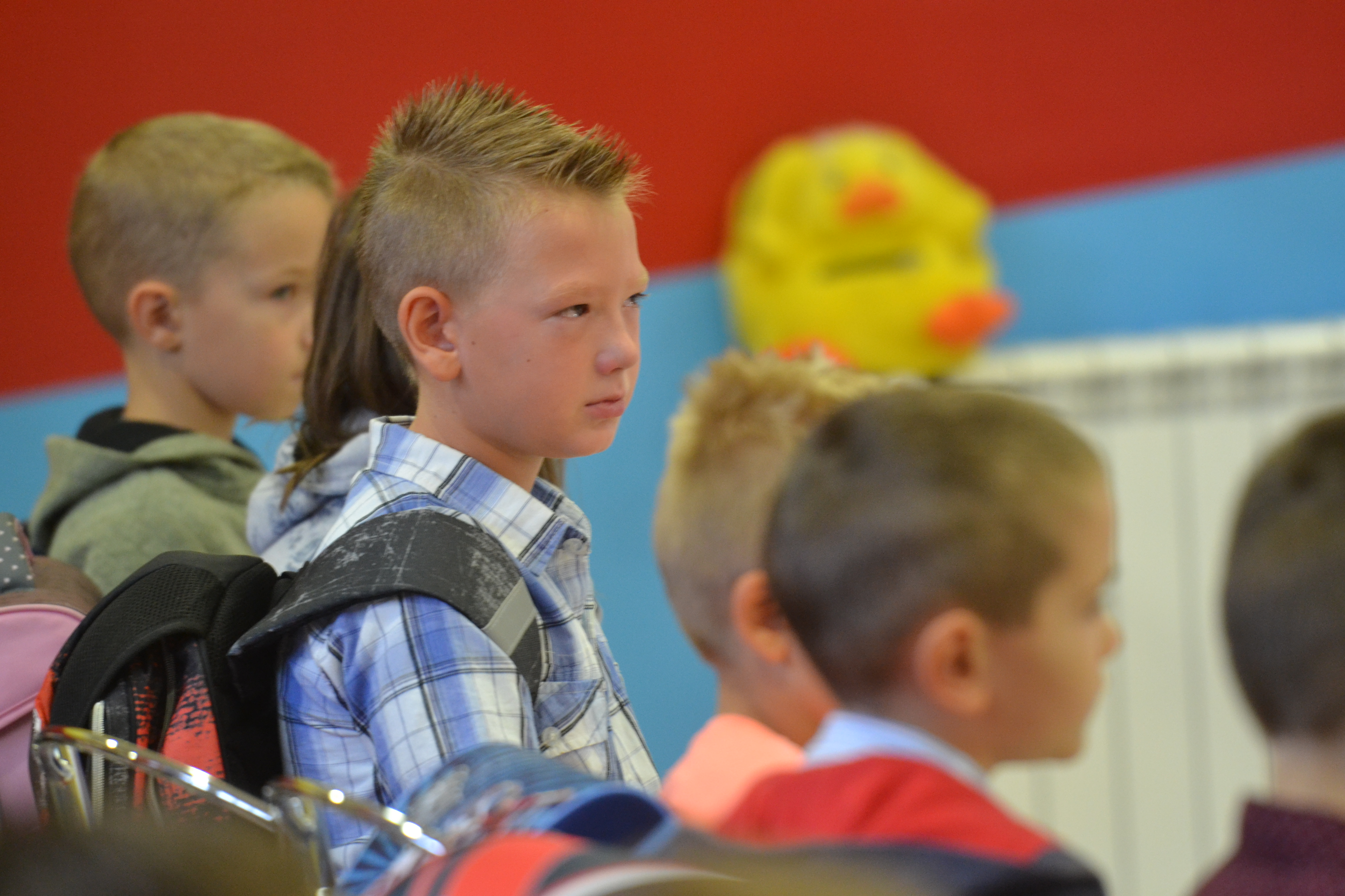 Prvi dan škole u OŠ Trnovec Bartolovečki