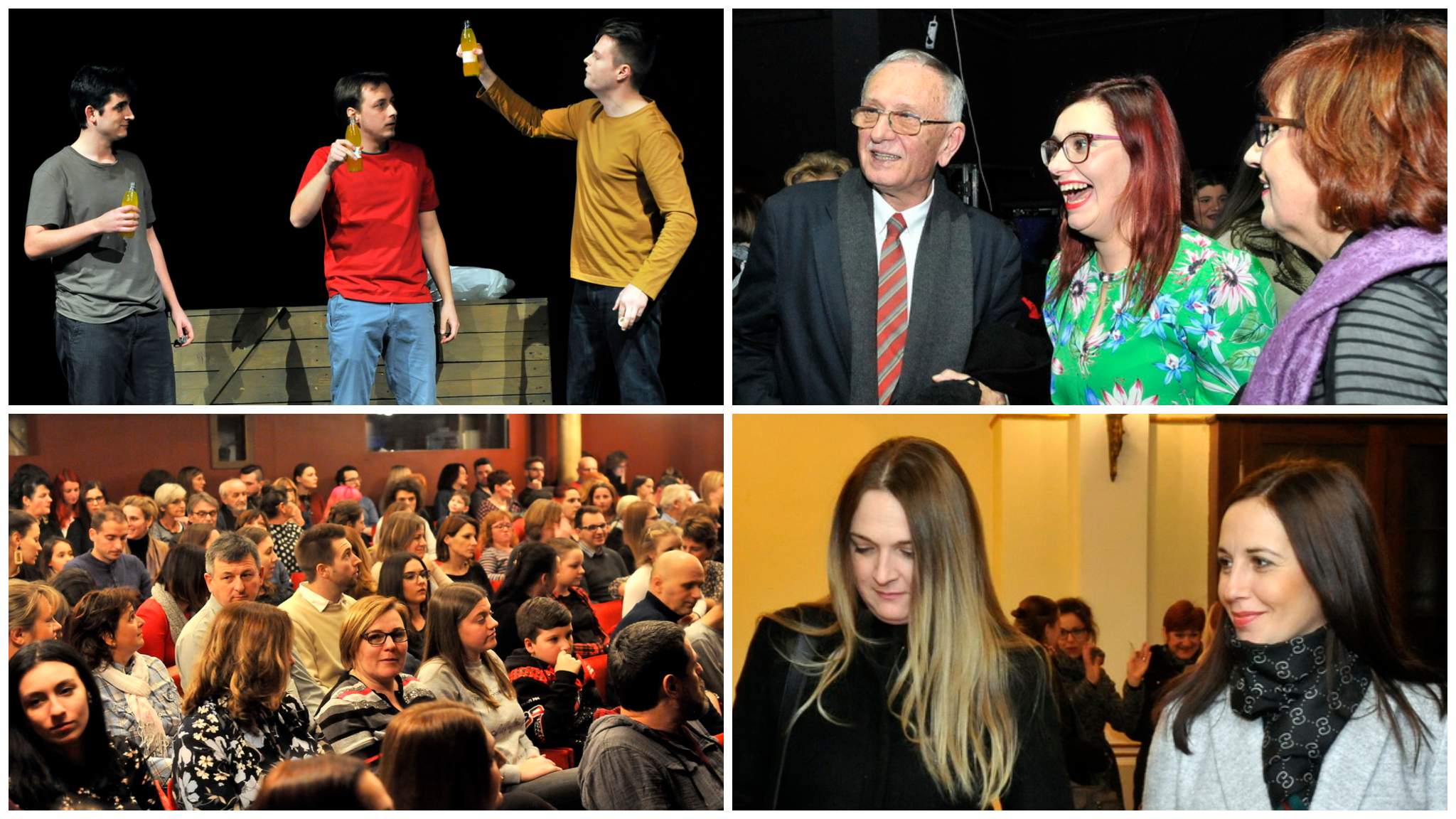 Praizvedba predstave Trojica u Trnju