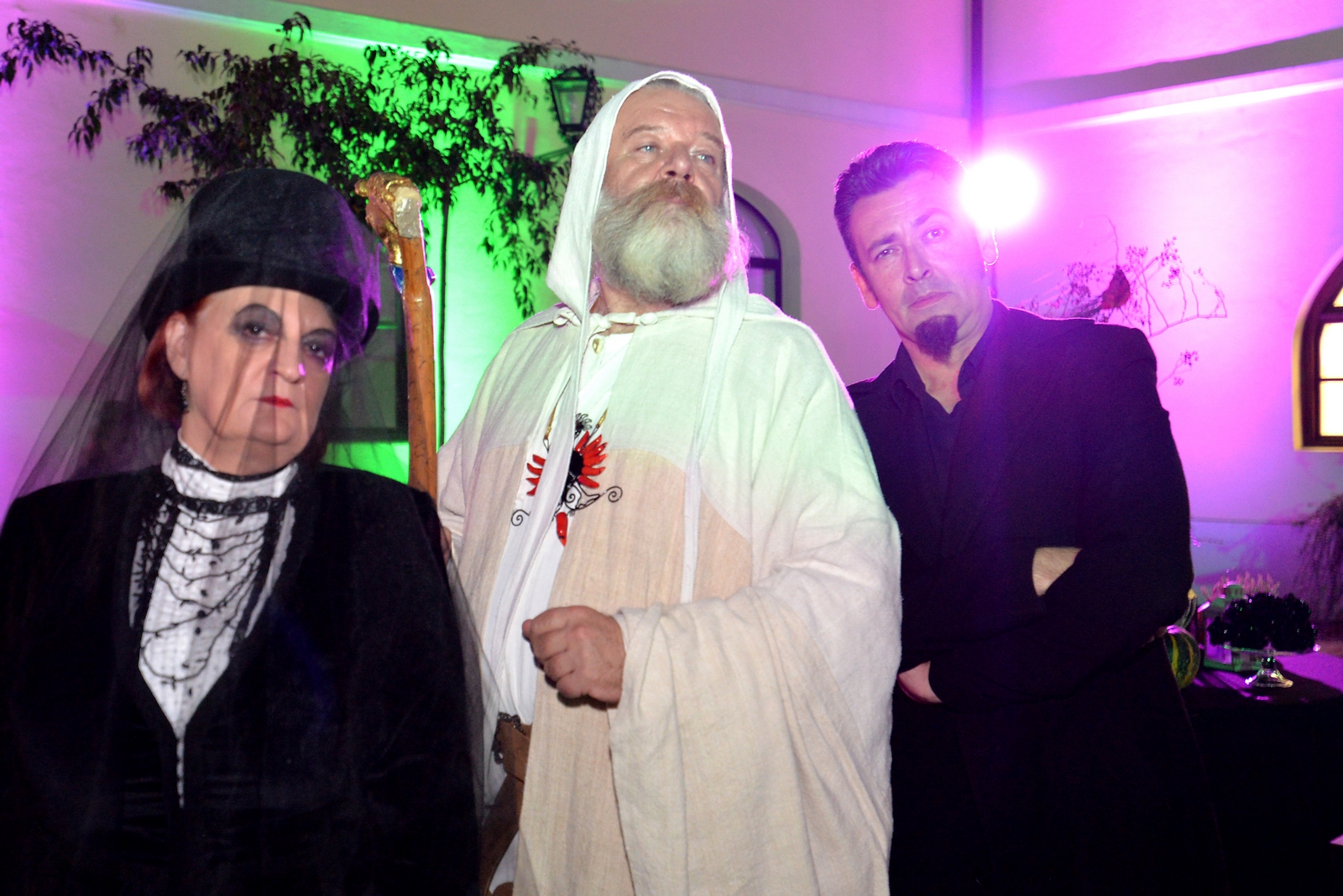 Hallowen party u atriju Županijske palače