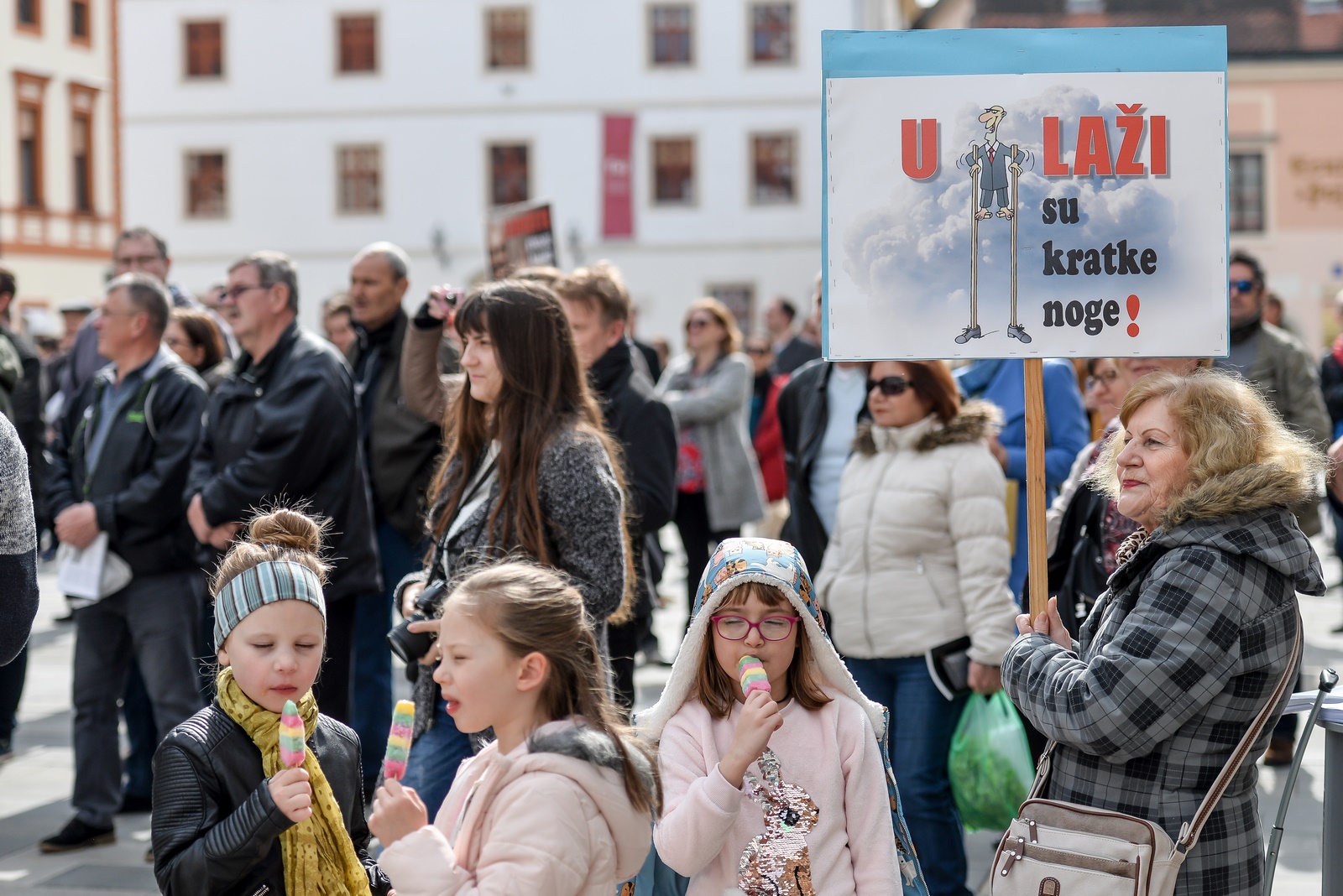 Prosvjed ‘Istinom protiv laži’ Prosvjed ‘Istinom protiv laži’
