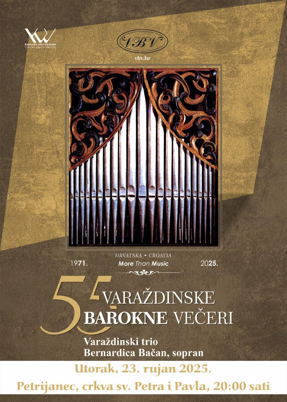 Barokne večeri plakat 2025 Petrijanec