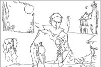 Dušan Gačić ilustracija za CD