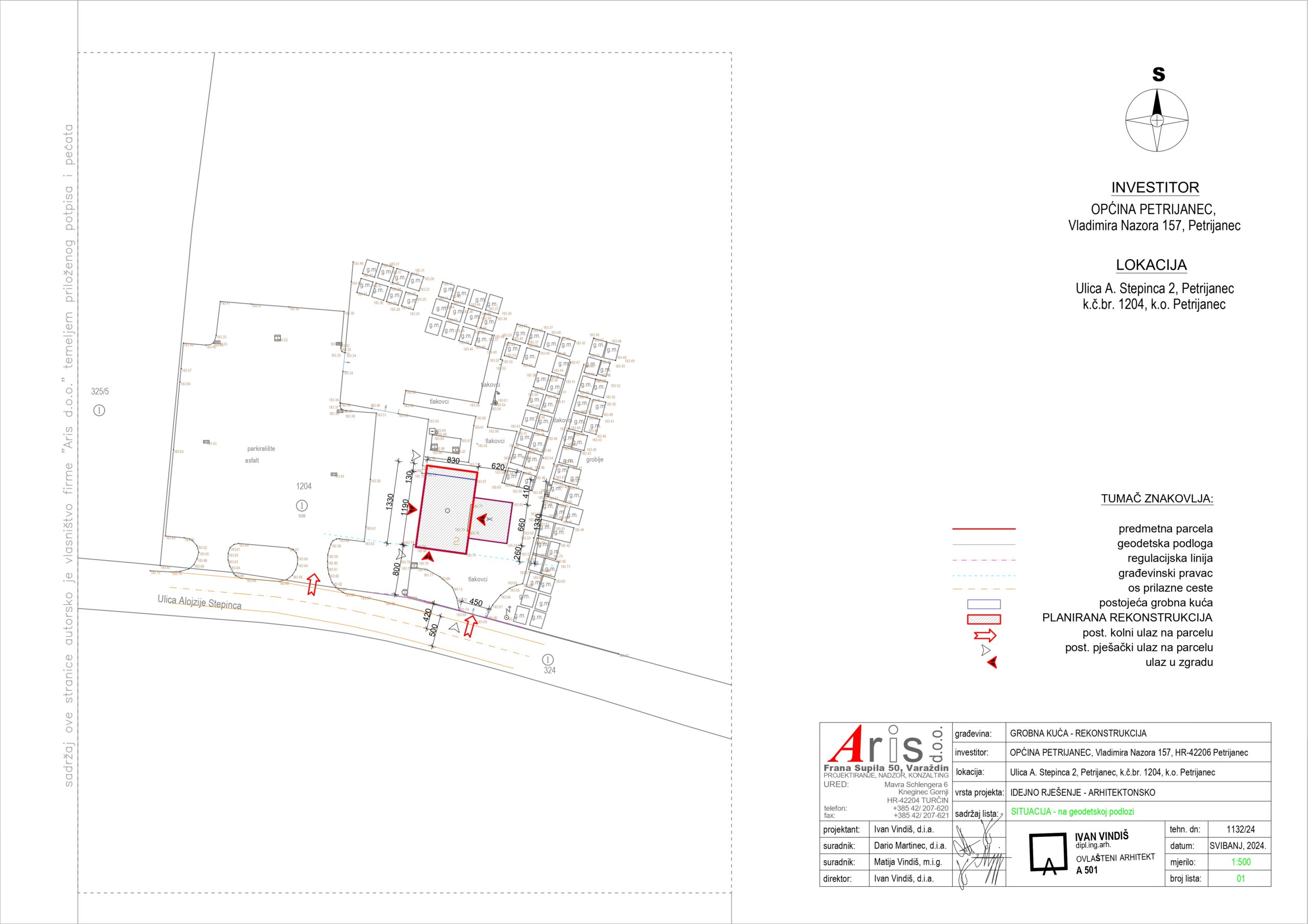 Grobna kuća Petrijanec – nacrti_page-0001 Grobna kuća Petrijanec – nacrti_page-0001