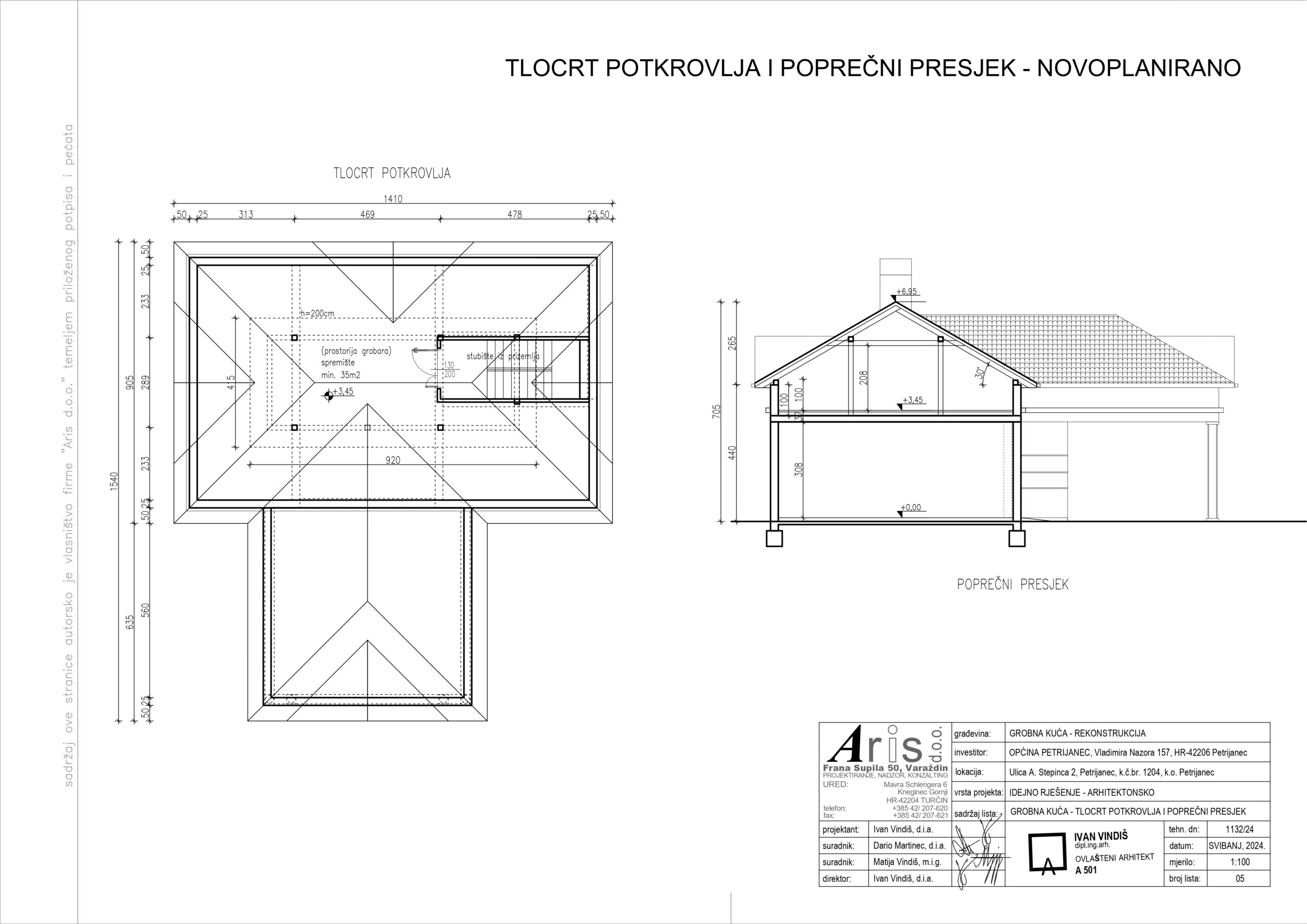 Grobna kuća Petrijanec – nacrti_page-0005 Grobna kuća Petrijanec – nacrti_page-0005