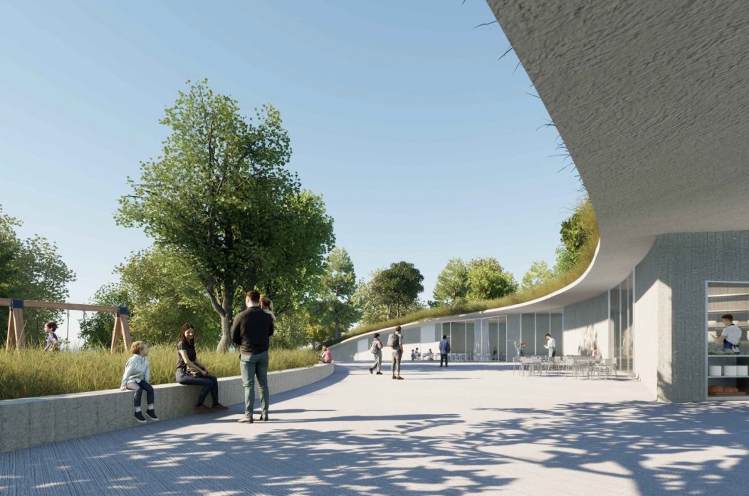 Idejno rješenje Interpretacijski centar Špilja Vindija, prva nagrada, autori Vanja Ilić arhitektura i produkt dizajn, Goran Josip Zmaić graf (2) Idejno rješenje Interpretacijski centar Špilja Vindija, prva nagrada, autori Vanja Ilić arhitektura i produkt dizajn, Goran Josip Zmaić graf (2)