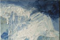 Jakopanec Jasmina_Razlijena tinta_kombinirana tehnika (akril, sol, kolaz)_30x30cm_2024