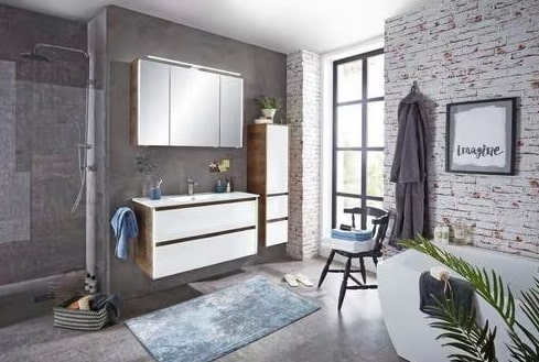 Lesnina kupaonski namještaj