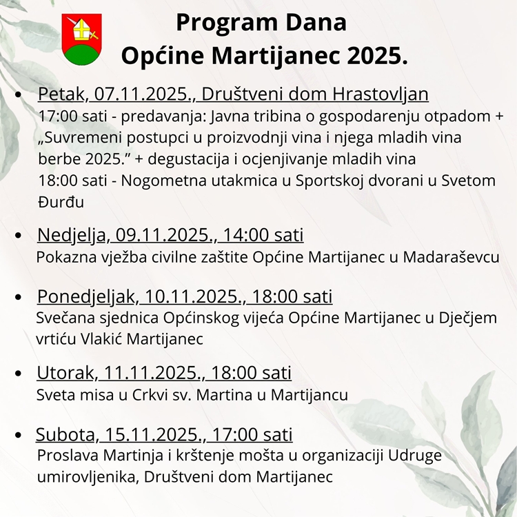 Martijanec – plakat